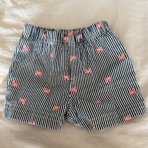 Newborn baby boy crab shorts